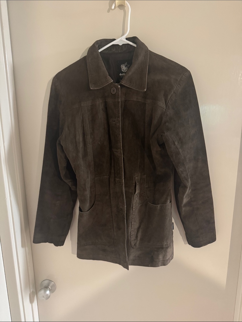Dollhouse Brown Suede Jacket